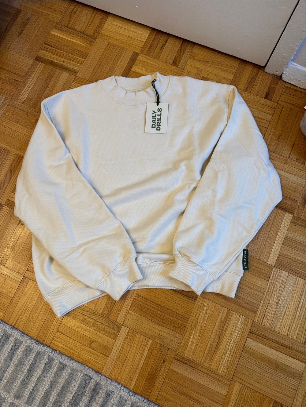 Daily Drills Sand Heavy weights Crew Sweatshirt